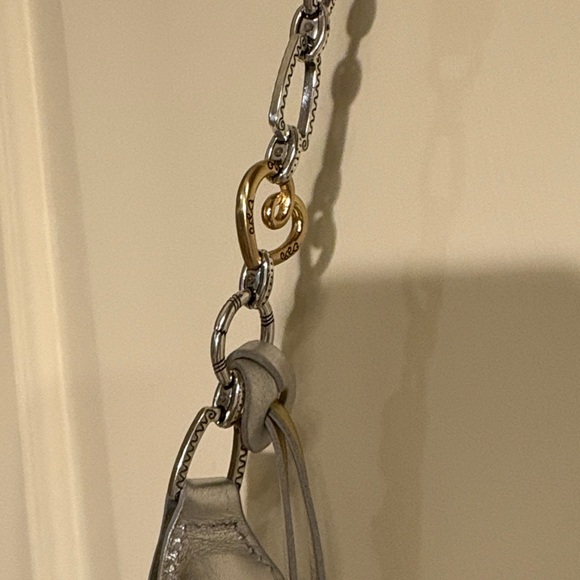Brighton Silver Chain Strap Women's Bag NEW - Picture 5 of 10